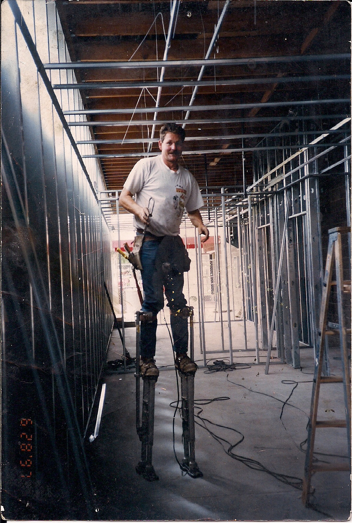 double stilts Drywall Finishing Drywall Talk